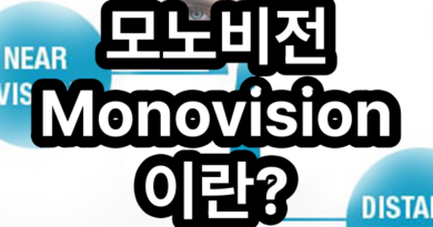 모노비전(Monovision) 기본 개념