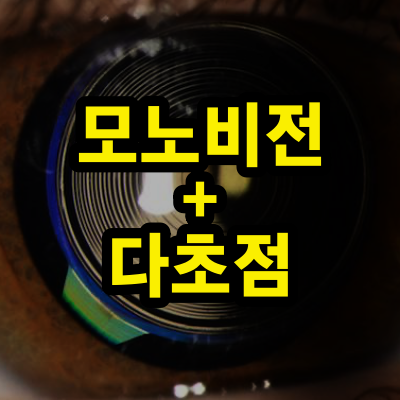 다초점 모노비전 – 프리미엄 렌즈를 이용