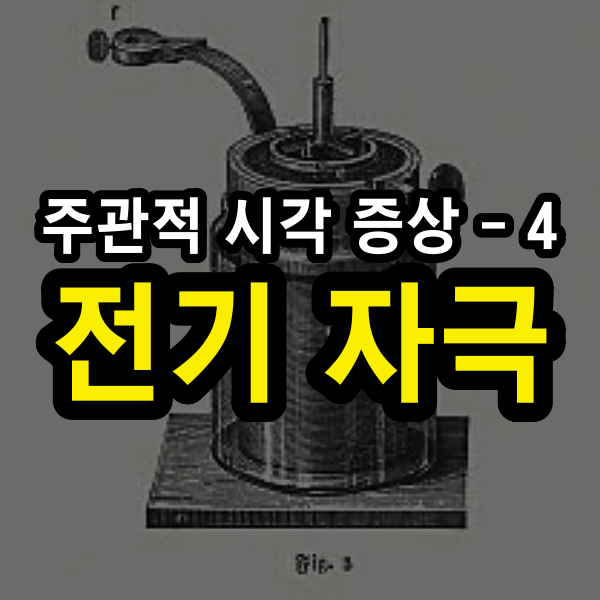 주관적 시각 증상 4 – 전기 자극에 의한 빛무늬 (Galvanic Light Figures)